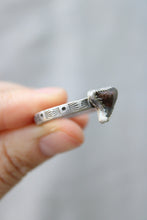 Load image into Gallery viewer, Shark Tooth Stacker Ring SIZE:9