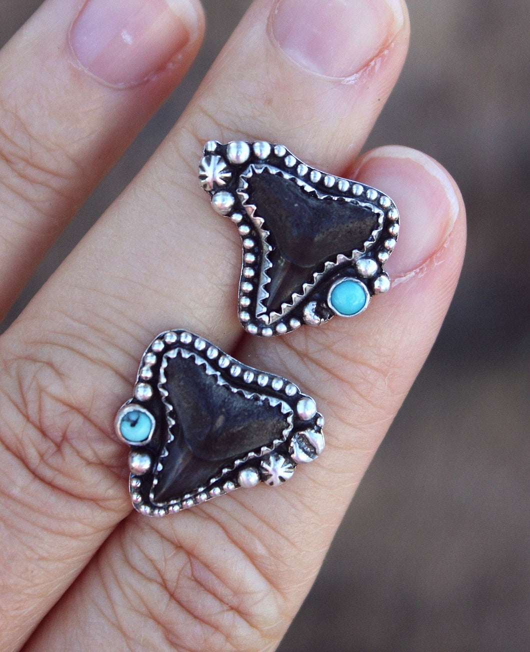Custom earrings for Sandra