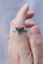 Load image into Gallery viewer, Shark Tooth Stacker Ring SIZE: 9
